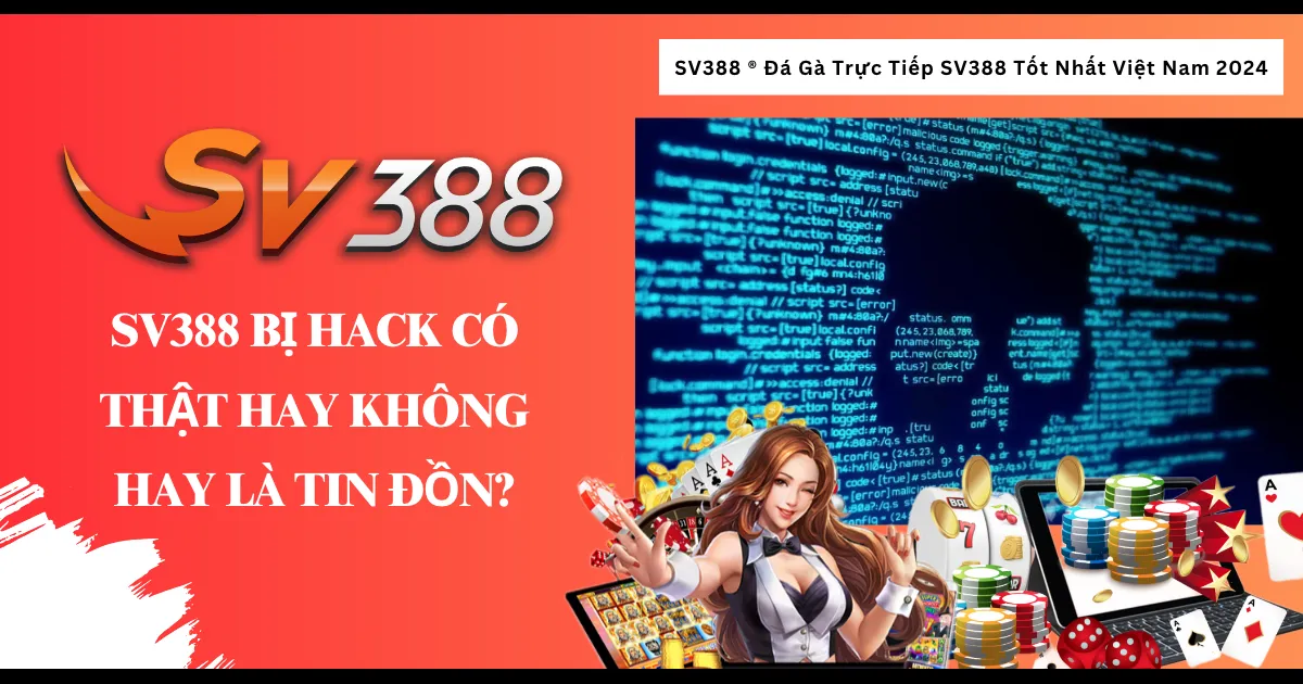 SV388 bị hack có thật hay không hay là tin đồn?