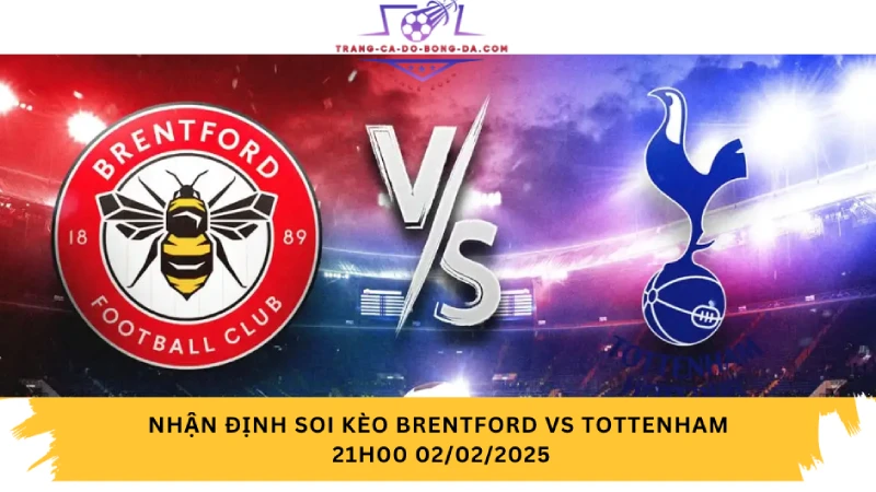 Nhận Định Soi Kèo Brentford vs Tottenham 21h00 02/02/2025