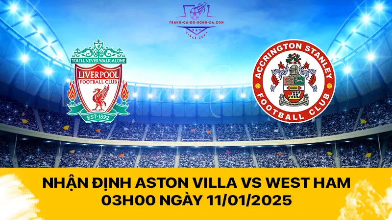 Nhận định Liverpool vs Accrington Stanley 19h15 ngày 11/01/2025