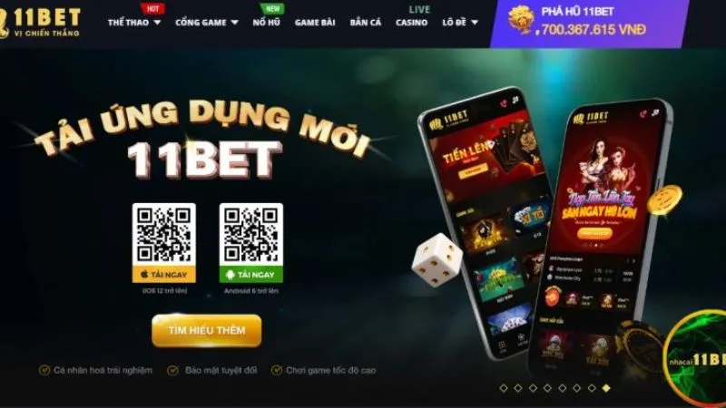 Nạp tiền 11Bet là bước đầu tiên và rất quan trọng để chơi game