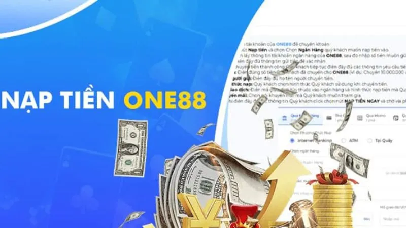 Hướng dẫn nạp tiền One88