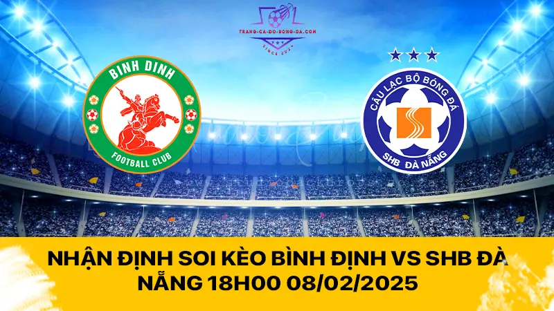 Nhận định soi kèo Bình Định vs SHB Đà Nẵng 18h00 08/02/2025